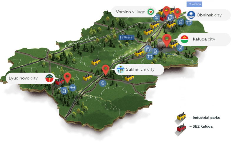 Investment card of the Kaluga region Investment card of the Kaluga region